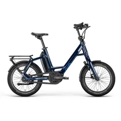 QiO E-Kompaktrad "EINS AP-8 Night Line" | 20" | beryl blue | Leerlauf |  48 cm    