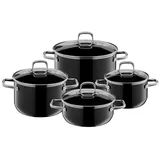 Silit Topf-Set Elegance Line, Silargan Funktionskeramik (Kochtopf Set, mit Glasdeckel), Made in Germany