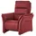Hukla Sessel Corina Leder 92 x 112 x 90 cm Rot elektrisch