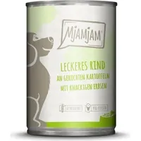 MjAMjAM 400g Adult Hund leckeres Rind mit gekochten Kartoffeln MjAMjAM Hundefutter nass