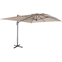 Sweeek Rechteckiger Sonnenschirm 3x4m
