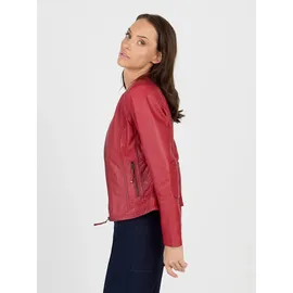 JCC Lederjacke rot L
