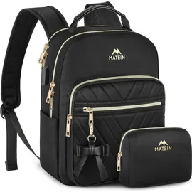 matein Eleganter Damen Rucksack Schwarz