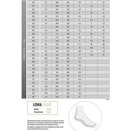 Lowa Renegade GTX Mid Damen Slim Asphalt/Türkis 38
