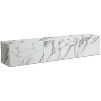 KADIMA DESIGN Lowboard Hängend Marmor-Optik 160x30x30 cm TV-Schrank, Design