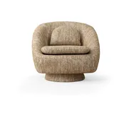JVmoebel Lounge-Sessel 85 x 76 x 90 cm Beige