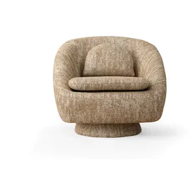 JVmoebel Lounge-Sessel 85 x 76 x 90 cm Beige