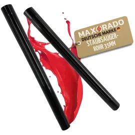 Maxorado Staubsaugerrohr 35mm Rohr für Lidl Parkside Masko TC-VC TE-VC Nass- und Trockensauger 2x 0,5m Verlängerungsrohr Saugrohr Verlängerung Kunststoff DN