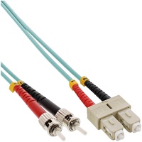 InLine LWL Duplex Kabel, SC/ST, 50/125μm, OM3, 10m
