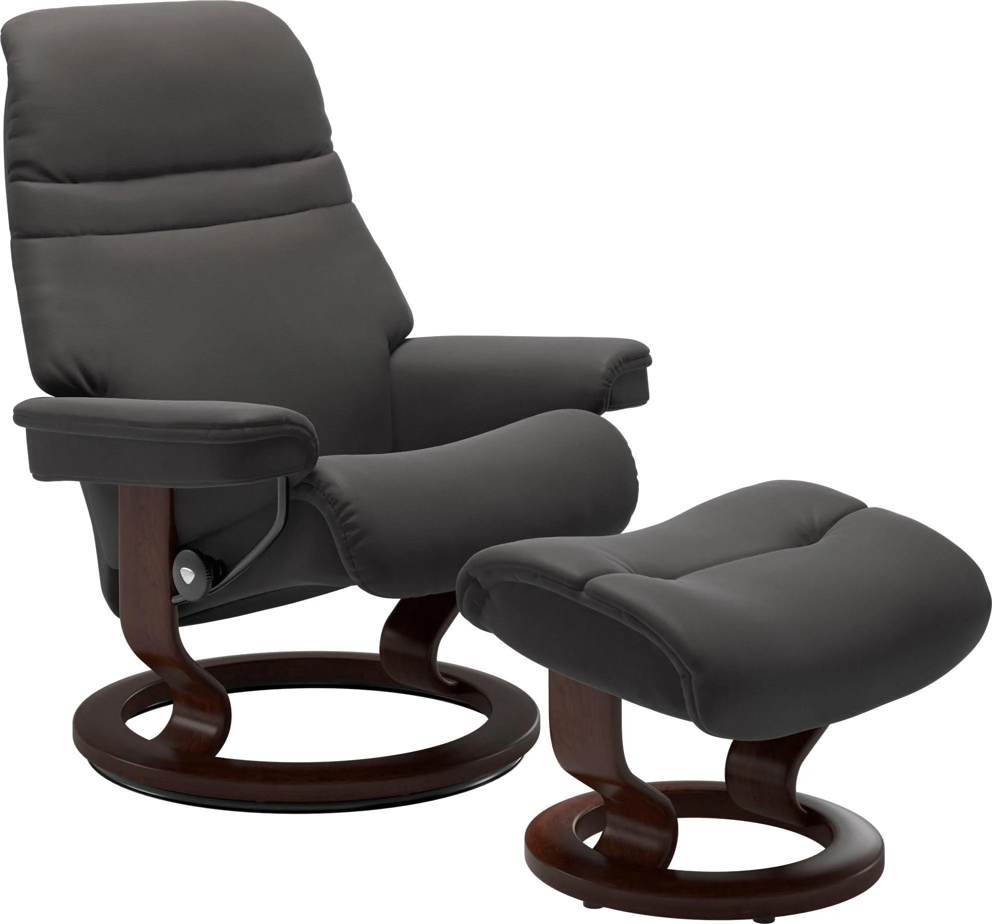 Stressless® Fußhocker »Sunrise«, mit Classic Base, Gestell Braun Stressless® rock PALOMA