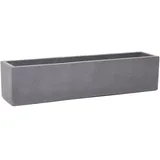 Vivanno Blumenkasten Flobo 80 x 18 x 18 cm grau