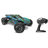 Traxxas TRX67376-4 Rustler 4x4 VXL HD Brushless TSM Stabilitätssystem Grün