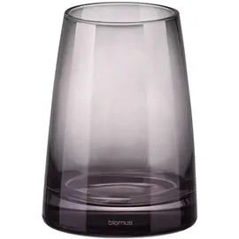 BLOMUS Zahnputzbecher Ava Glas Schwarz