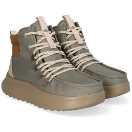HEYDUDE Hey Dude Wendy Peak Apres beschichteter Twill, Oliv/Blatt für mich (Leaf It to Me), 37 EU - 37 EU