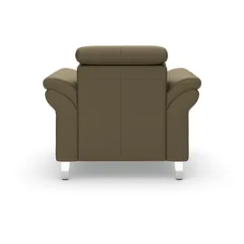 sit&more Sessel »Arngast« inklusive Federkern und Kopfteilverstellung grün