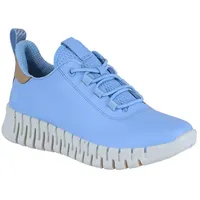 ECCO GRUUV Damenschuhe - bequeme Schnür- Halbschuhe blau Freizeit NEU - Blau