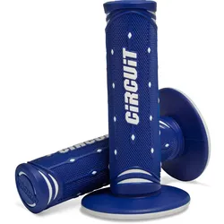 Circuit Equipment JUPITER Racing Gummigriffe, weiss-blau für Männer