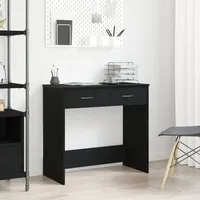 VidaXL Schreibtisch Schwarz Eiche 80x40x75 cm Holzwerkstoff