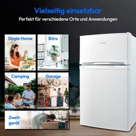 Medion MD37689 Kühl-Gefrierkombination (85 l, 850 mm hoch, Weiß)
