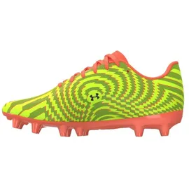 Under Armour Shadow Select 4 FG Kinder Orange/High Vis Yellow 36