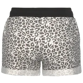 LASCANA Shorts Beige/Schwarz 40/42