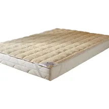 Traumschlaf Nature Lammflor Matratzenauflage 140 x 200 cm beige
