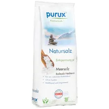 purux 6 x 1 Kg Mediterran Badesalz Grob Natur Salz Badezusatz Meersalz