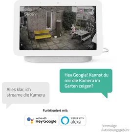 Hombli Battery Cam 2K Weiß