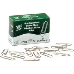 Büroklammer, Metall, 32 mm, verkupfert 100 Stück