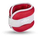 Umbro Gewichtsmanschetten Grau/Rot 1000g