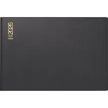 Baier & Schneider rido/idé 7017502906 Taschenkalender Mod. Septimus 2026 A6 quer, Kunststoff, schwarz