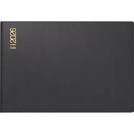 Baier & Schneider rido/idé 7017502906 Taschenkalender Mod. Septimus 2026 A6 quer, Kunststoff, schwarz