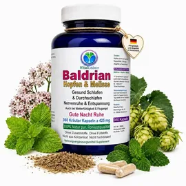 Vitalleben Baldrian Hopfen & Melisse Kapseln 360 St.