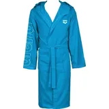 Arena Zeal Plus Bademantel aus Mikrofaser für Damen und Herren, Mikrofaser-Bademantel mit Kapuze und Taschen, Schnelltrocknender Unisex-Bademantel, Angenehm und Leicht