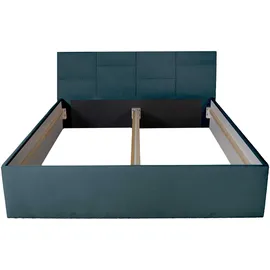 Halmon Schlafkomfort Betten Damas 120 x 200 cm Blau