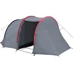 Camping Motorradzelt 1-2 Personen Vanit ME71 Tunnelzelt Kuppelzelt Outdoor grau DPL1