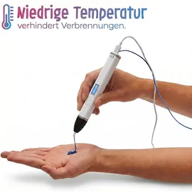 Filapen Premium 3D Stift FP-01 mit 10 Filamenten und Etui