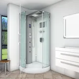 AcquaVapore D37-20L2-EC Dusche Dampfdusche Duschtempel Duschkabine 100x100 MIT 2K Scheiben Versiegelung