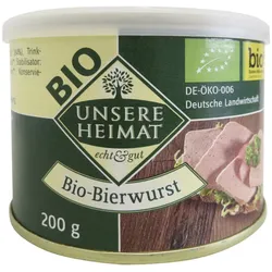Unsere Heimat Bio Bierwurst 200G