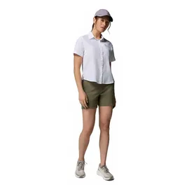 Columbia Silver Ridge Utility II SS Shirt Weiß XS