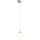 Paulmann LED Pendelleuchte Gove IP44 9W Satin Badleuchte,