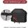 Intirilife Grillabdeckung 147 x 61 x 117 cm Polyester schwarz