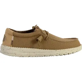 HEYDUDE Wally Sport Mesh Herren Beige/Braun 44