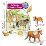 Ravensburger tiptoi® 3-teiliges Set Wieso? Weshalb? Warum? Die Welt der Pferde und Ponys + Tierfigur Falabella Stute + Tierfigur Falabella Fohlen