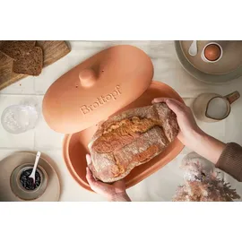 Mäser Brottopf Keramik Braun