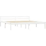 Nettlife Bett, Weiß, Holz, 160x200 cm, Schlafzimmer, Betten