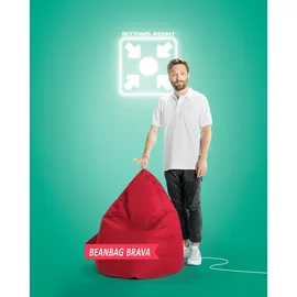 Sitting Point BeanBag Brava 70 x 90 cm tomate