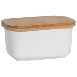 Maxwell & Williams Butterdose Kitchen – mit Holz-Deckel, Geschenkbox