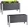 Trutzholm Hochbeet 98 x 40 x 59 cm Grau