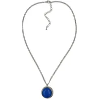 Steuer Lange Kette Steuer blau / Metall